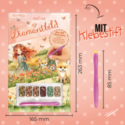 TapirElla Diamantbilder im Display, Elfenprinzessin
