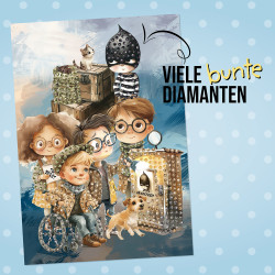 TapirElla Diamantbilder im Display, Detektive