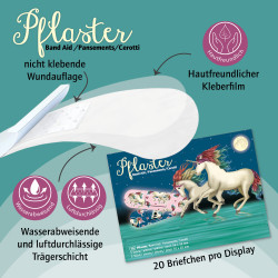 TapirElla Pflasterbriefchen Einhorn Lunabelle