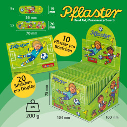 Pflasterbriefchen Fritz Flanke 2