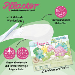 TapirElla Pflasterbriefchen Süße Dinos