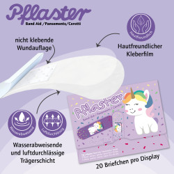 TapirElla Pflasterbriefchen Einhorn