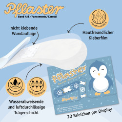 TapirElla Pflasterbriefchen Pinguin