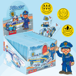 Pflasterbriefchen Polizei