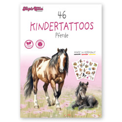 TapirElla Tattoo-Set A6, Pferde