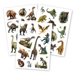 TapirElla Tattoo-Set A6, Dinosaurier