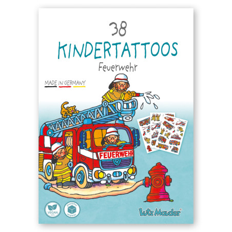 Tattoo-Set A6, Feuerwehr
