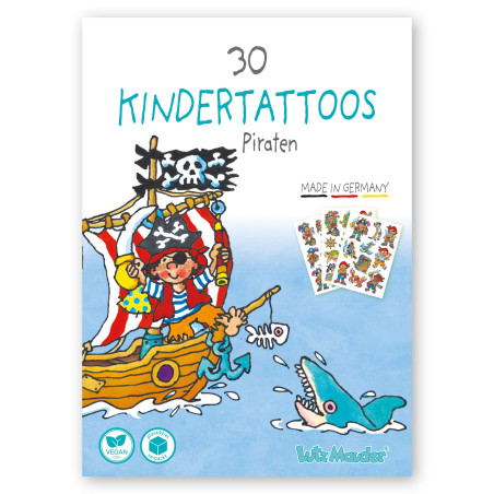 Tattoo-Set A6, Pirat