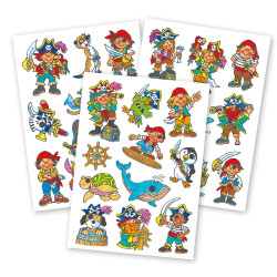 Tattoo-Set A6, Pirat