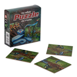TapirElla Verflixte Puzzle, Reptilien im Display