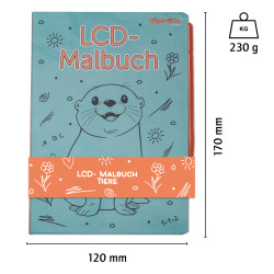 TapirElla Mini LCD Malbuch Tierchen