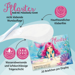 TapirElla Pflasterbriefchen Meerjungfrau Coralie