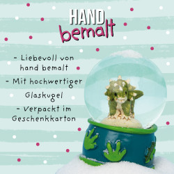 TapirElla Schneekugeln im Display, Dino