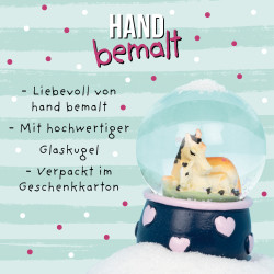 TapirElla Schneekugeln im Display, Pferde