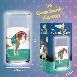 TapirElla Trinkglas Einhorn Lunabelle